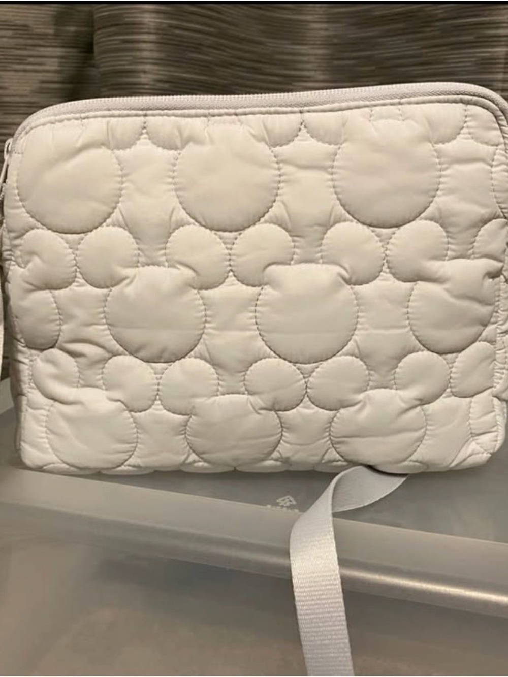 Vera Bradley White Quilted Crossbody Bag Disney Edition